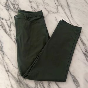perfect condition Men’s lululemon abc pants dark green 36 worn once